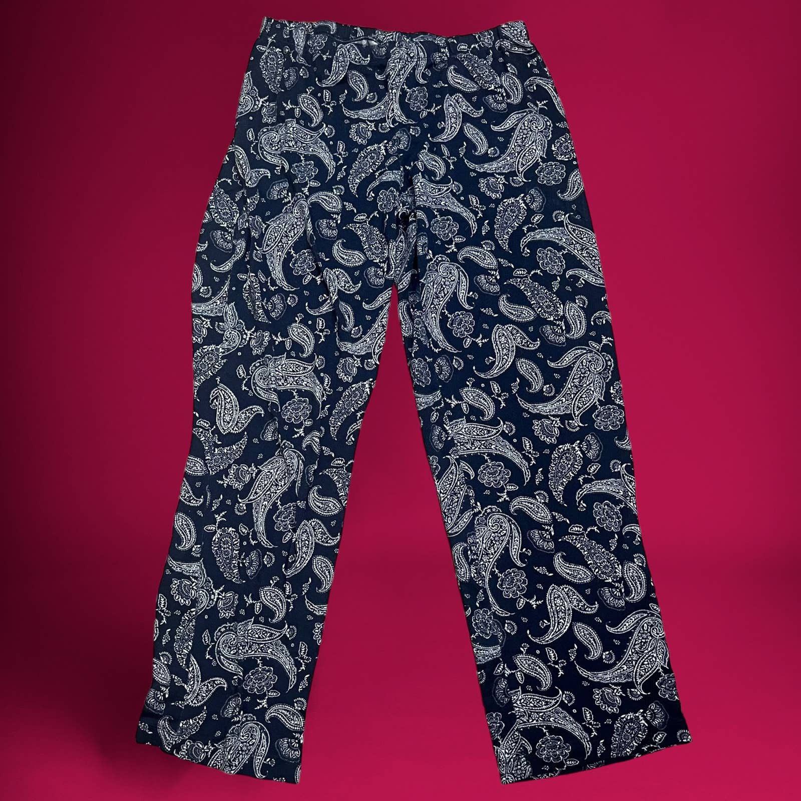Secret Jeans Secret Treasures Paisely Soft Pajama Pants Bottoms | Grailed