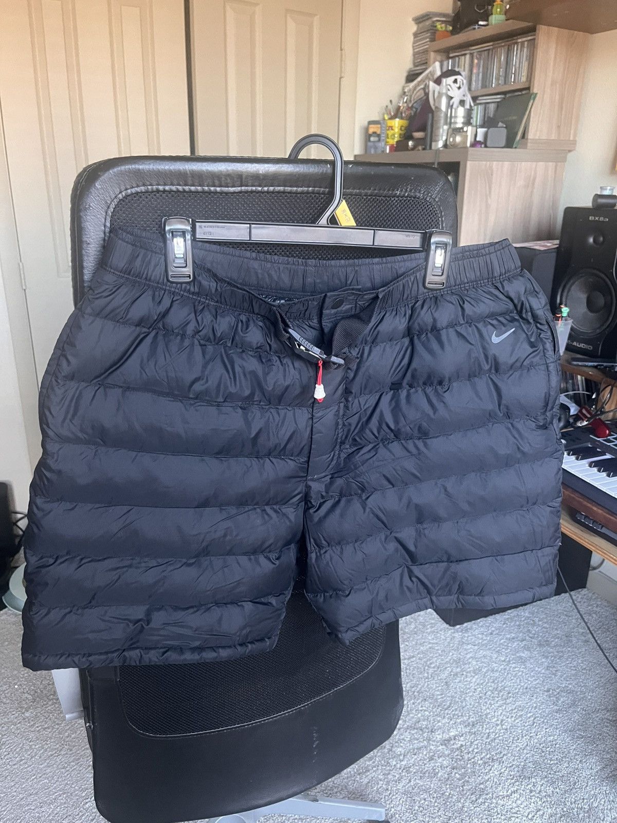 Tom sachs down shorts size XL