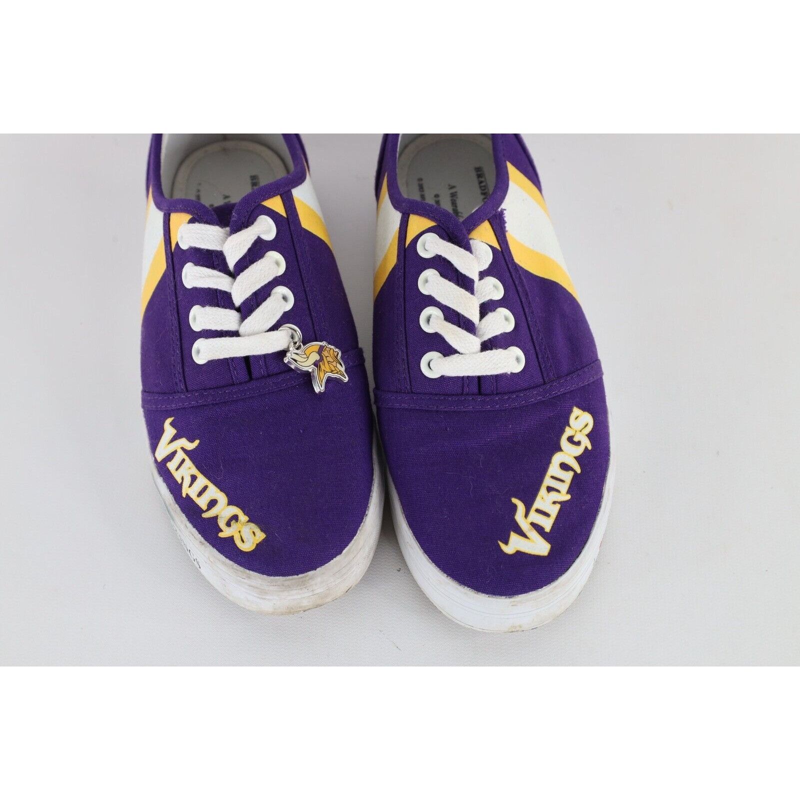 Vintage Vintage Y2K NFL Spell Out Minnesota Vikings Football Shoes Size US 8 / IT 38 - 4 Thumbnail