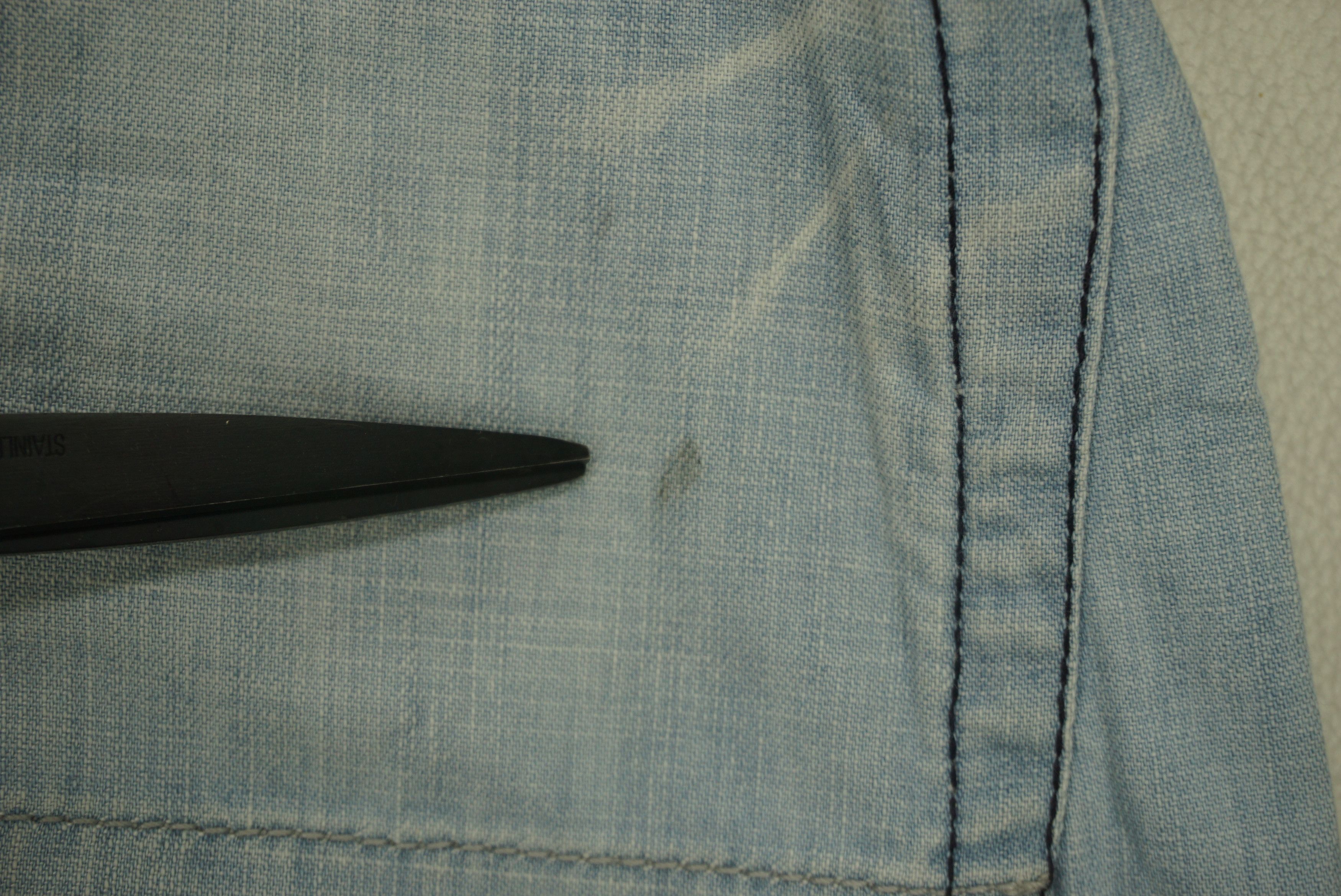 Japanese Brand FREESOUL Jeans fit W33xL35 Low Rise Patchwork Baggy Denim Size US 30 / EU 46 - 5 Thumbnail
