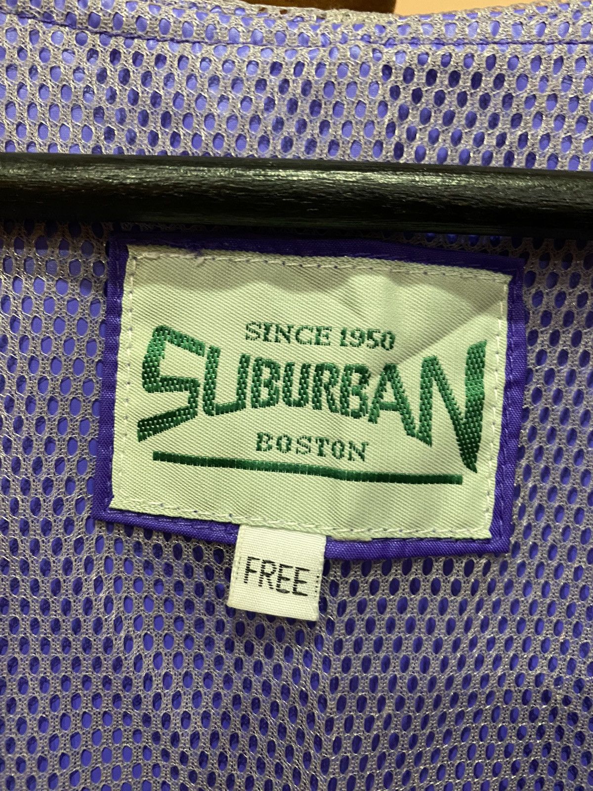 Japanese Brand Suburban Boston Hooded Raincoat Vintage 1990s Made in Japan Size US L / EU 52-54 / 3 - 7 Thumbnail