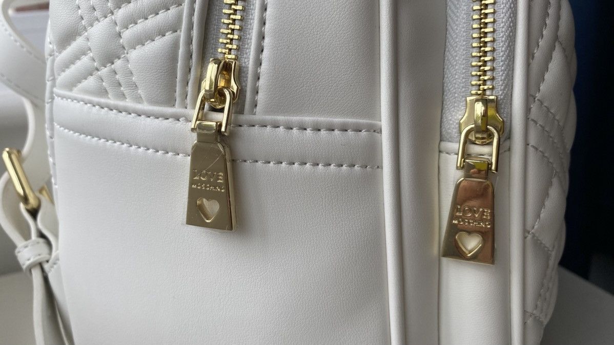 Love Moschino Love Moschino Backpack White Size ONE SIZE - 4 Thumbnail