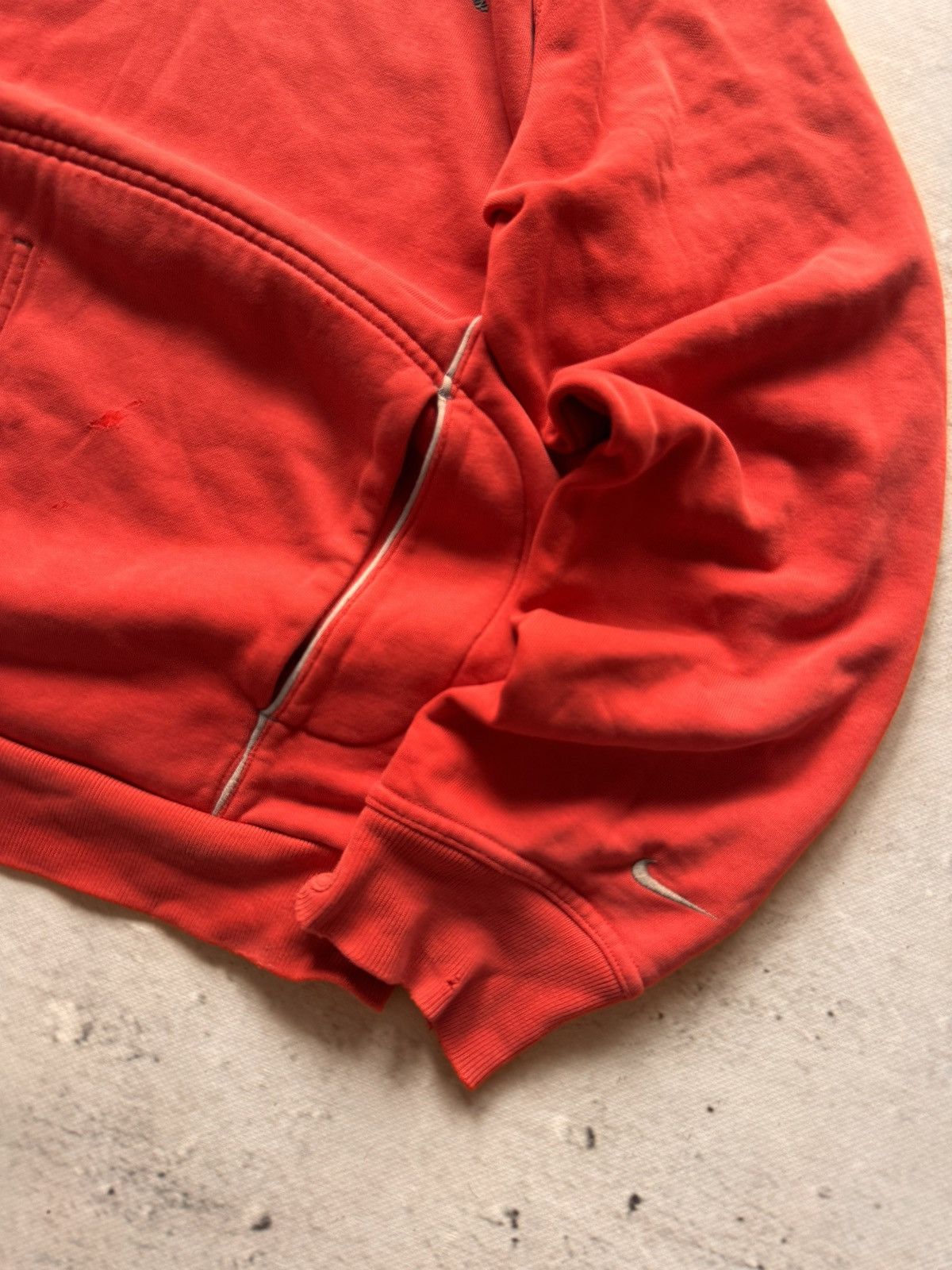 Nike × Vintage NIKE SHOX VINTAGE CENTER LOGO OVERSIZE BOXY HOODIE Size US M / EU 48-50 / 2 - 3 Thumbnail