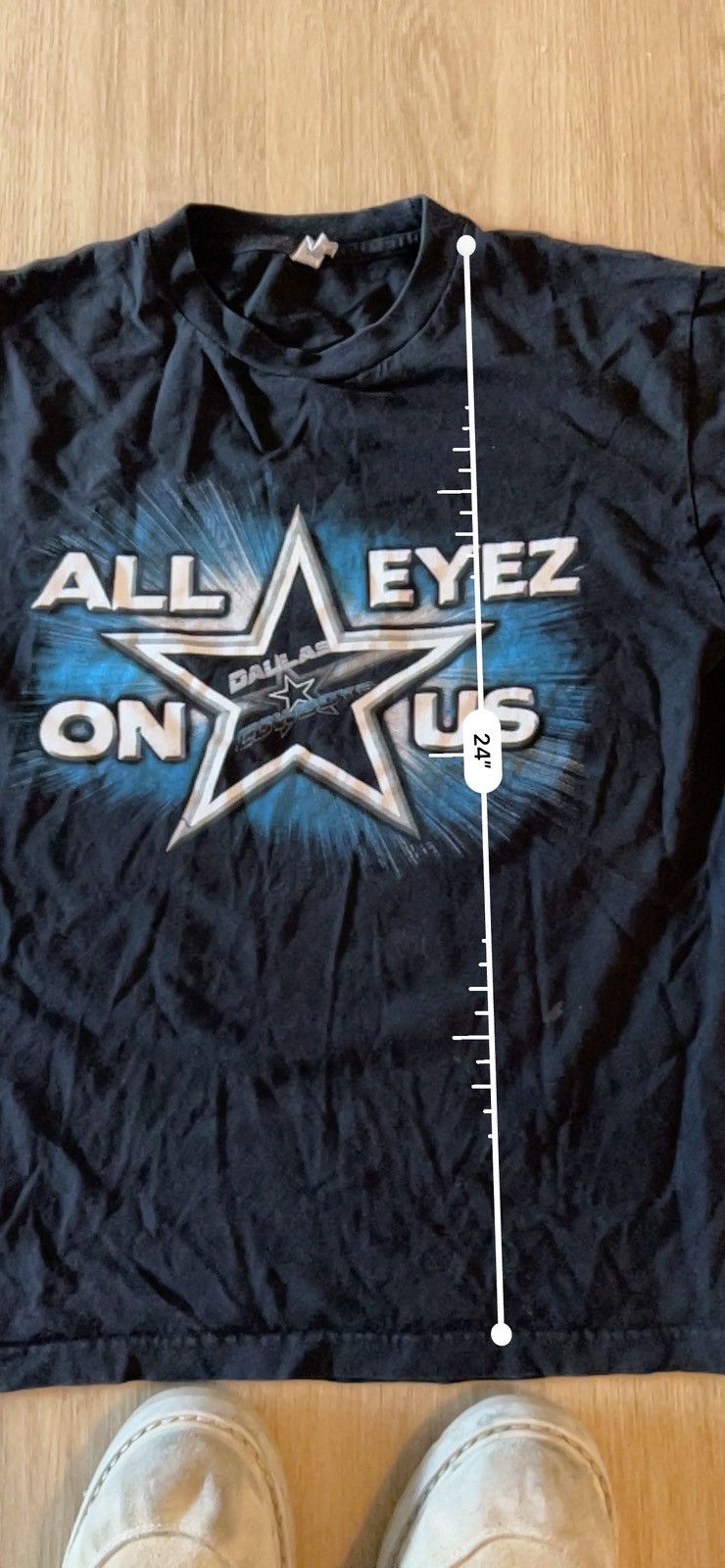 NFL × Vintage “All Eyez On Us” Dallas Cowboys Vintage NFL graphic tee Size US M / EU 48-50 / 2 - 6 Thumbnail