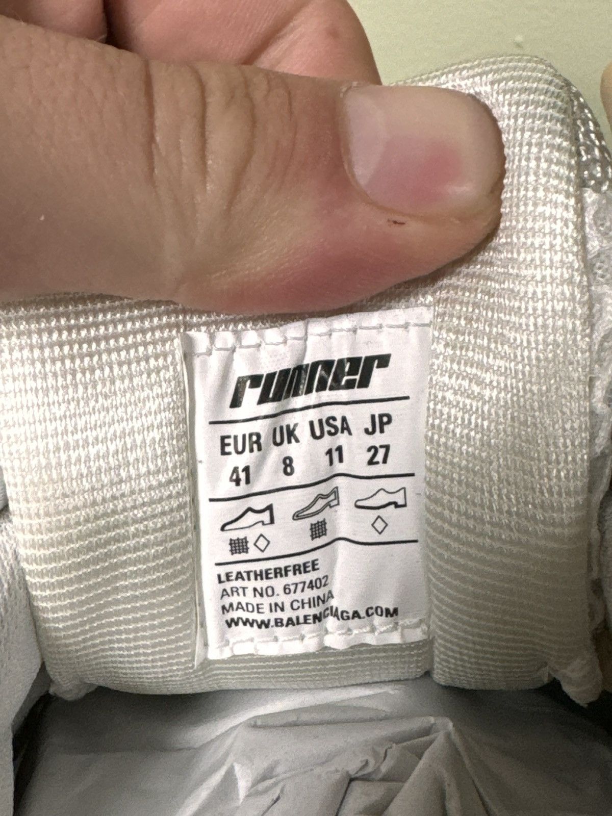 Balenciaga Balenciaga khaki runner 41 Size US 8 / EU 41 - 8 Thumbnail