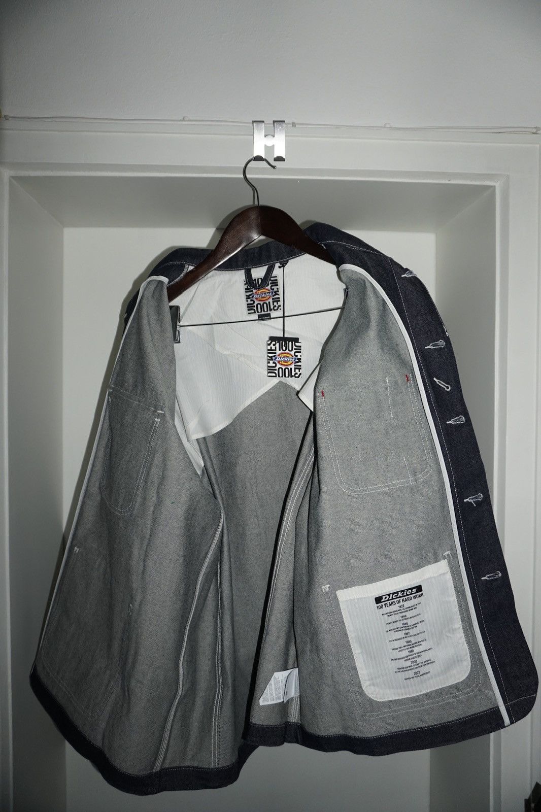 Dickies Dickies 100-Year Denim Chore Coat – Raw Indigo | NWT Size US XL / EU 56 / 4 - 3 Thumbnail