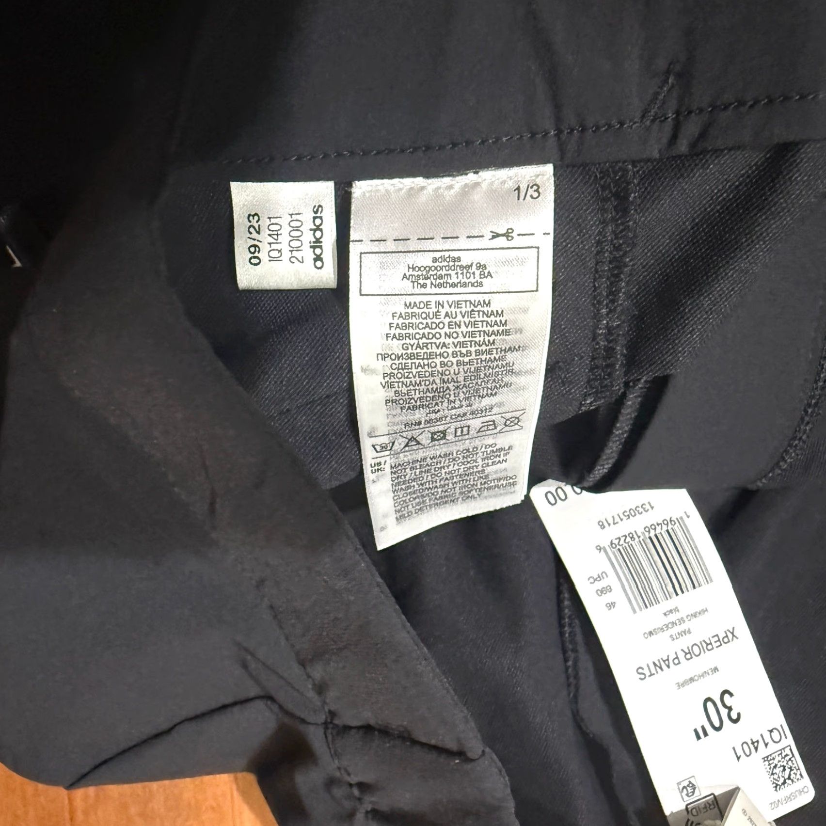 Adidas Adidas Mens Pants 30 Terrex Outdoor Polyamide Chino Casual Winter Fall Spring Straight Leg 30x31 Mens Size US 30 / EU 46 - 6 Thumbnail
