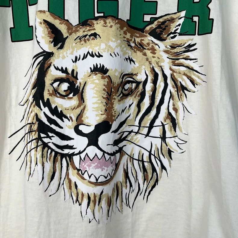 Gucci Gucci SS22 Tiger Print Straight Short Sleeve T-shirt 2503-N Size US XS / EU 42 / 0 - 4 Thumbnail