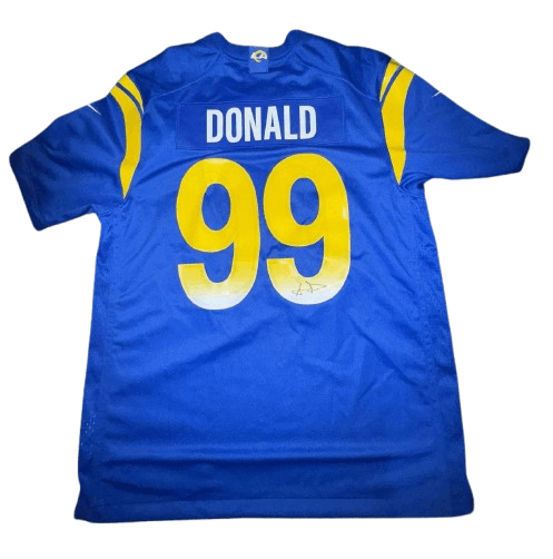 Nike Rams Aaron Donald Jersey Men’s Large NWT Printed Autograph Size US L / EU 52-54 / 3 - 1 Thumbnail