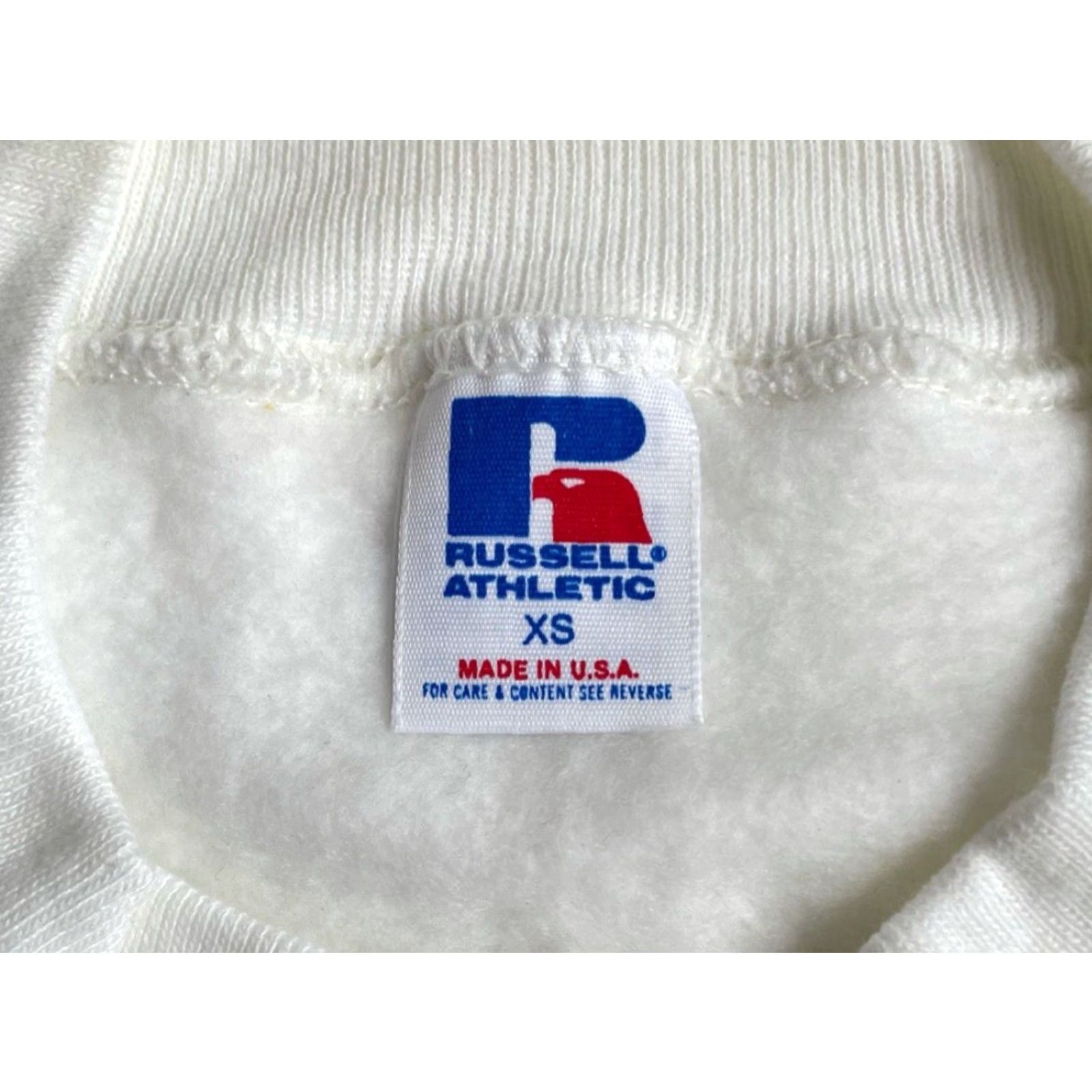 Russell Athletic VINTAGE Russell Athletic Sweatshirt Mens XS Crewneck 90s White Deadstock NWT USA Size US XS / EU 42 / 0 - 7 Thumbnail