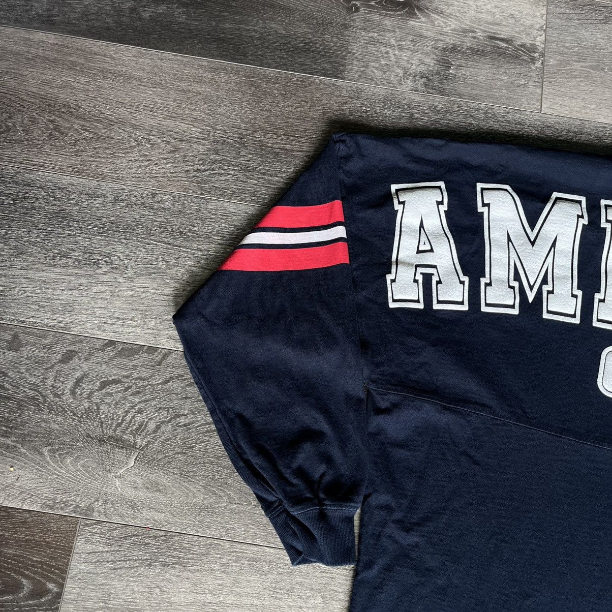 Vintage Spirit Jersey America Established 1776 Logo Longsleeve Tee Size US S / EU 44-46 / 1 - 4 Thumbnail