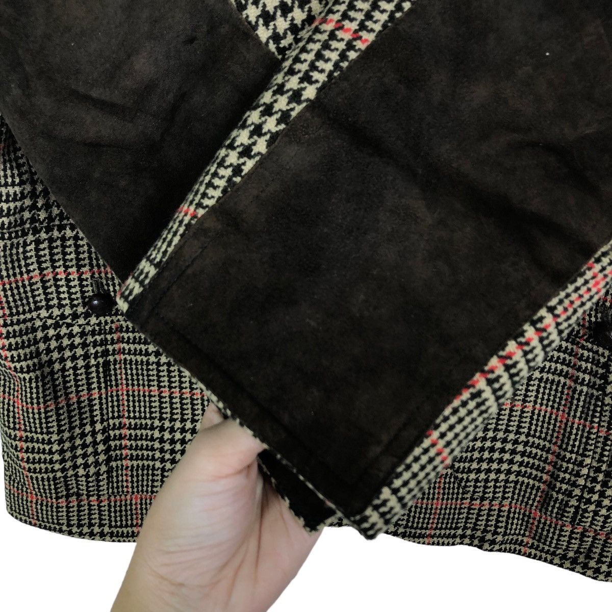 Japanese Brand 🔥TARTAN DESIGN LEATHER PARTS VANSPORT JAPAN MADE Size US M / EU 48-50 / 2 - 12 Thumbnail