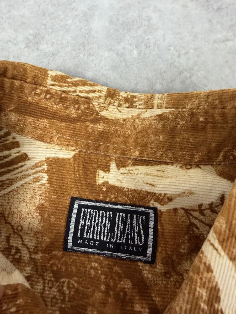 Gianfranco Ferre 1990s Gianfranco Ferré Contemporary Brown Humanoid Shirt Size US M / EU 48-50 / 2 - 11 Thumbnail