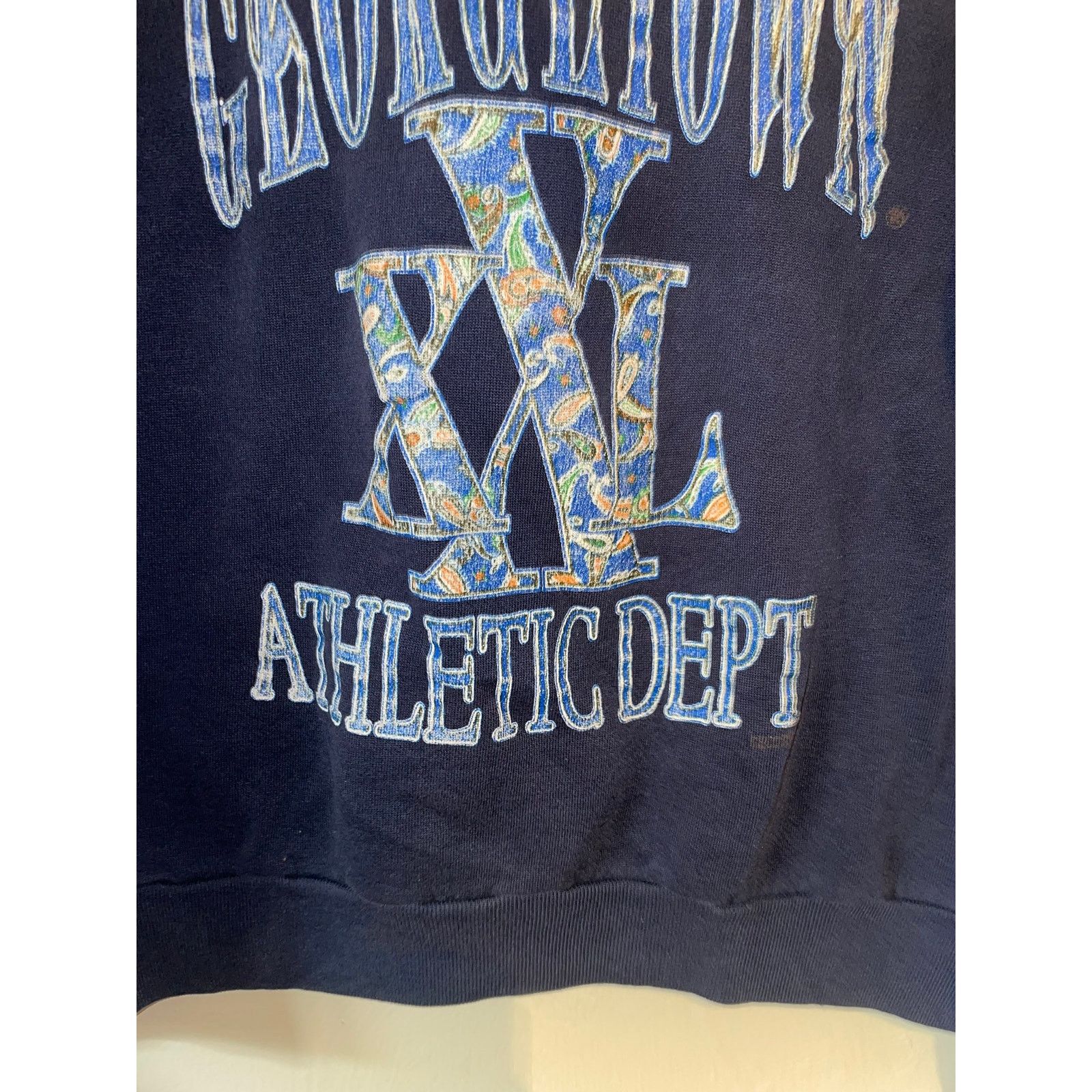 Vintage Vintage Georgetown Sweatshirt Crewneck College University M Size US M / EU 48-50 / 2 - 5 Thumbnail