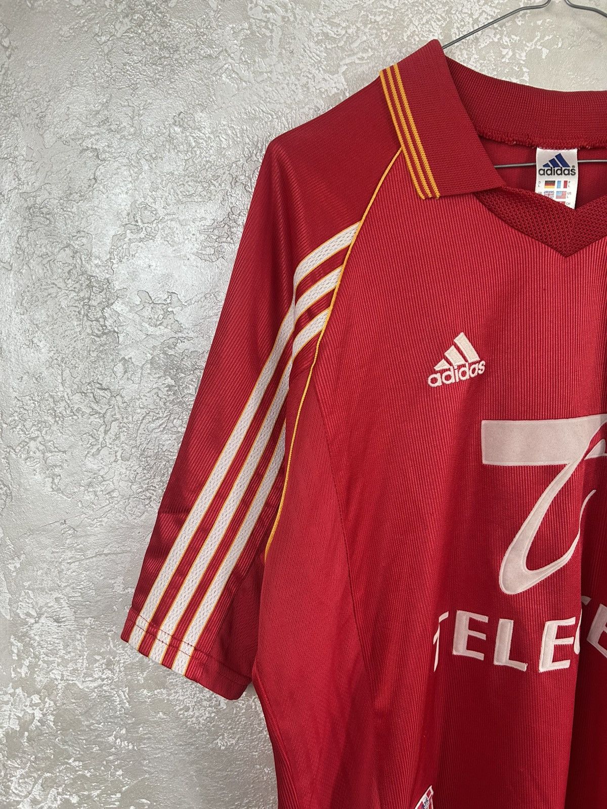Adidas Vintage Jersey 1998/99 Benfica Home Football Shirt Adidas Size US L / EU 52-54 / 3 - 2 Thumbnail