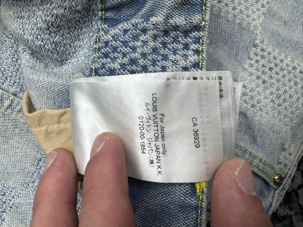 Louis Vuitton Louis Vuitton Damier skate denim Size US 30 / EU 46 - 7 Thumbnail
