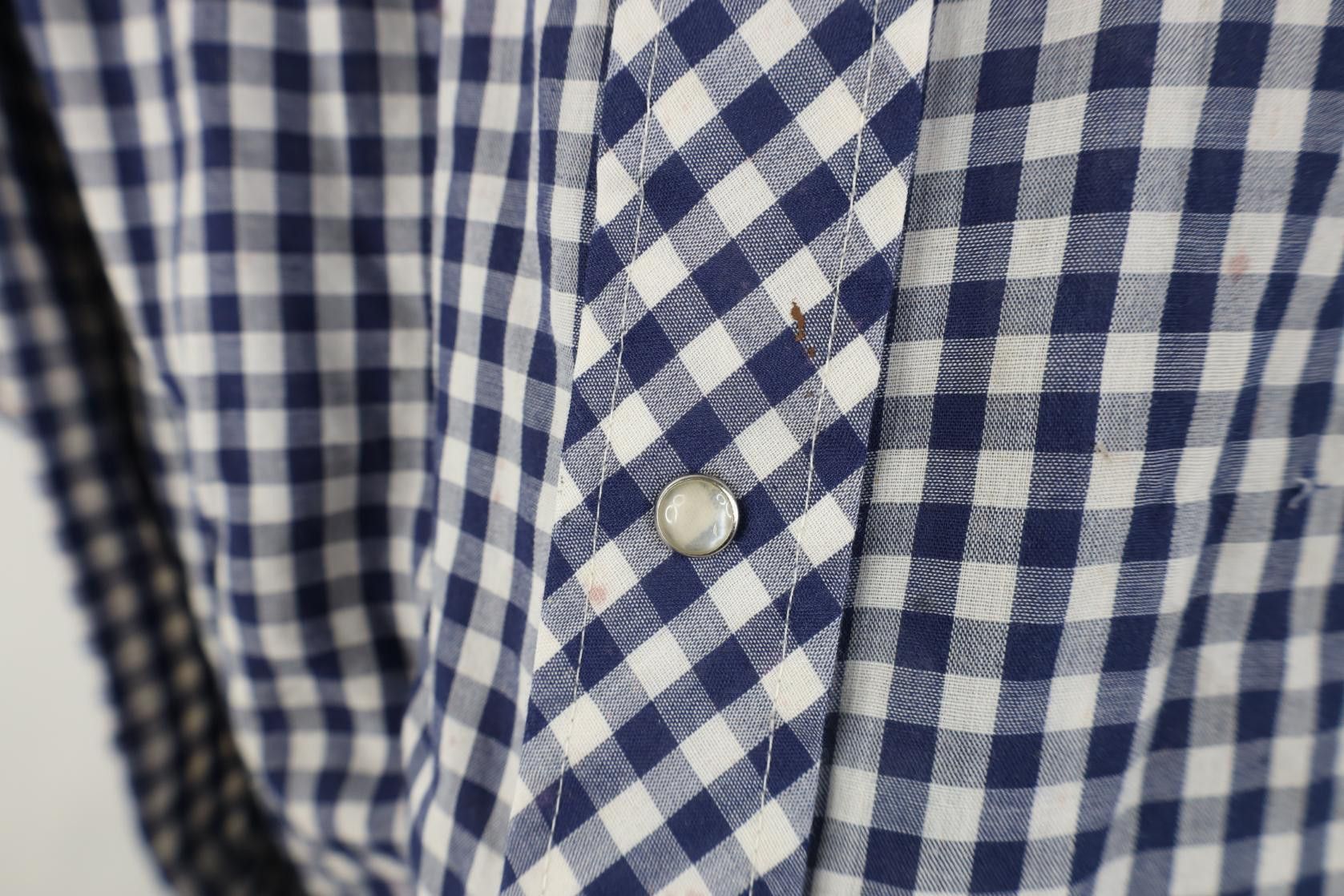Vintage Vintage 70s Rockabilly Western Cowboy Snap Button Shirt Size US XL / EU 56 / 4 - 8 Thumbnail