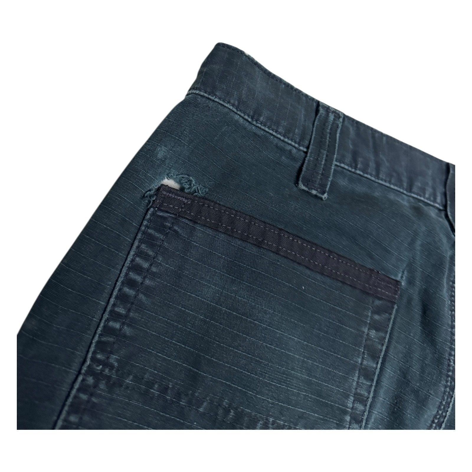 Carhartt CARHARTT Black Relaxed Fit Worn & Distressed Jeans 32x30 Size US 32 / EU 48 - 4 Thumbnail