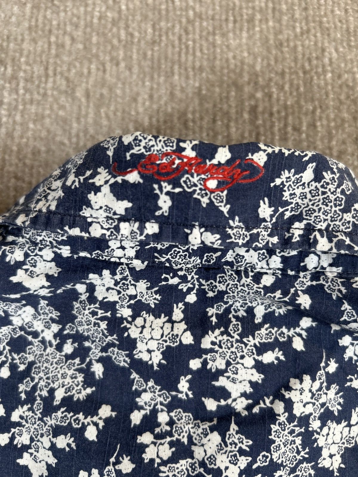 Ed Hardy Ed Hardy Floral Button Down (Size M) 0205 Size US M / EU 48-50 / 2 - 5 Thumbnail
