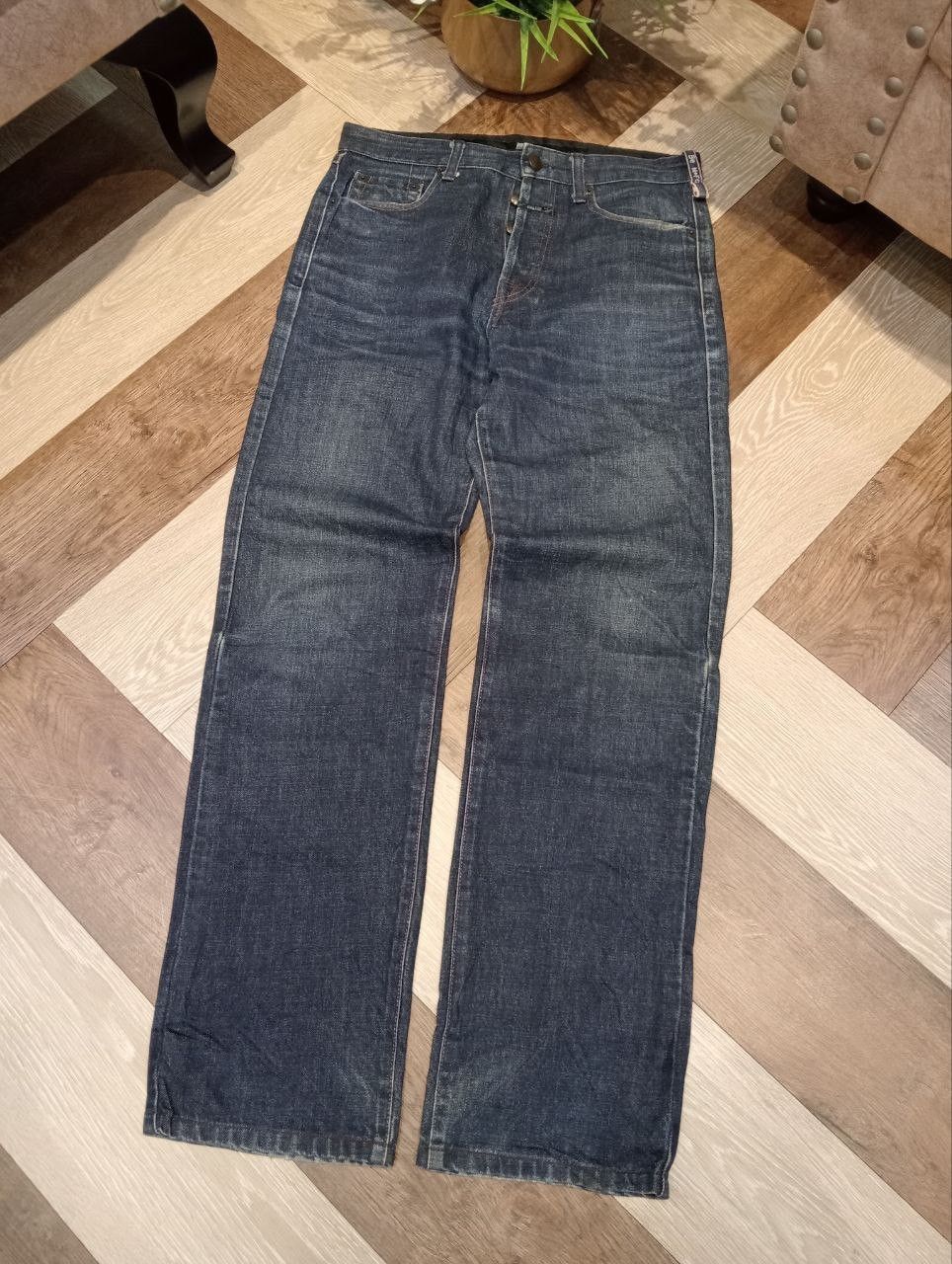 Marithe + Francois Girbaud MARITHE FRANCOIS GIRBAUD JAPAN BLUE DENIM PANTS Size US 31 - 2 Thumbnail