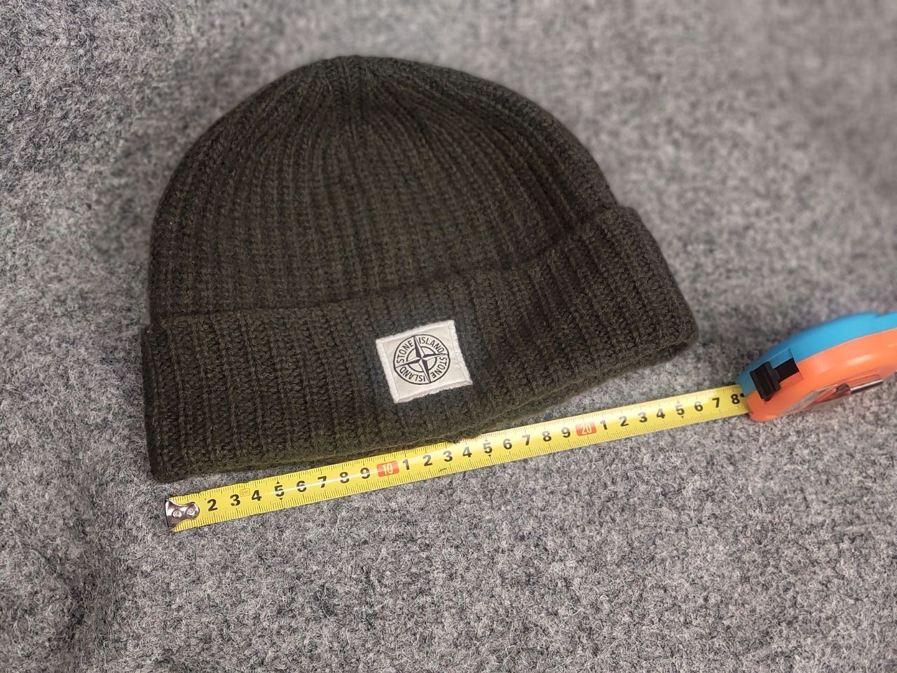 Vintage Stone Island patch program authentic ribbed wool beanie Hat Size ONE SIZE - 20 Thumbnail