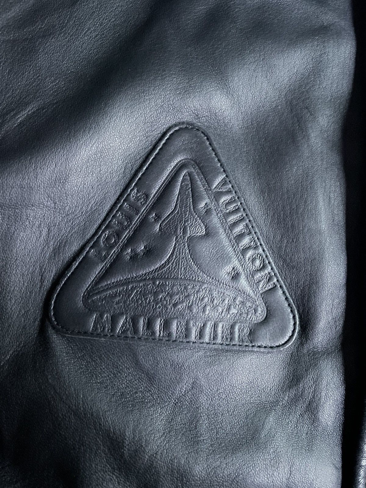 Louis Vuitton Louis Vuitton Satellite Black Leather Jacket Size US M / EU 48-50 / 2 - 8 Thumbnail