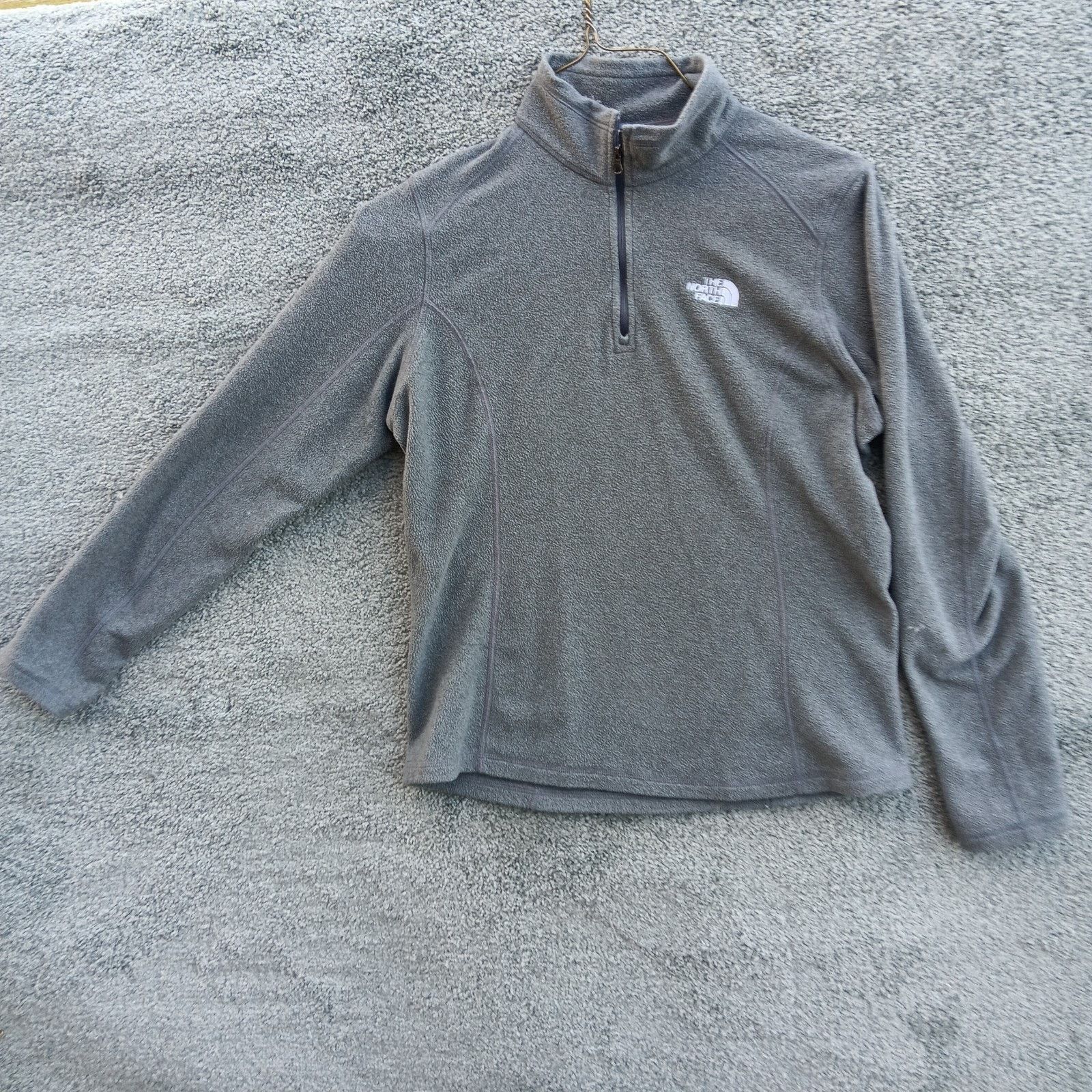 The North Face The North Face Women Quarter Zip Fleece Pullover Gray Medium Size M / US 6-8 / IT 42-44 - 1 Thumbnail