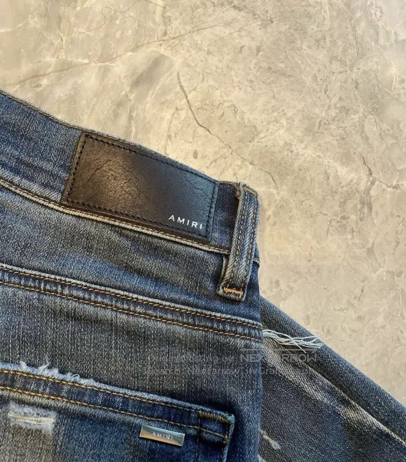 Amiri Amiri Classic Art Blue Patch Denim Jeans, Size 32 Size US 32 / EU 48 - 3 Thumbnail