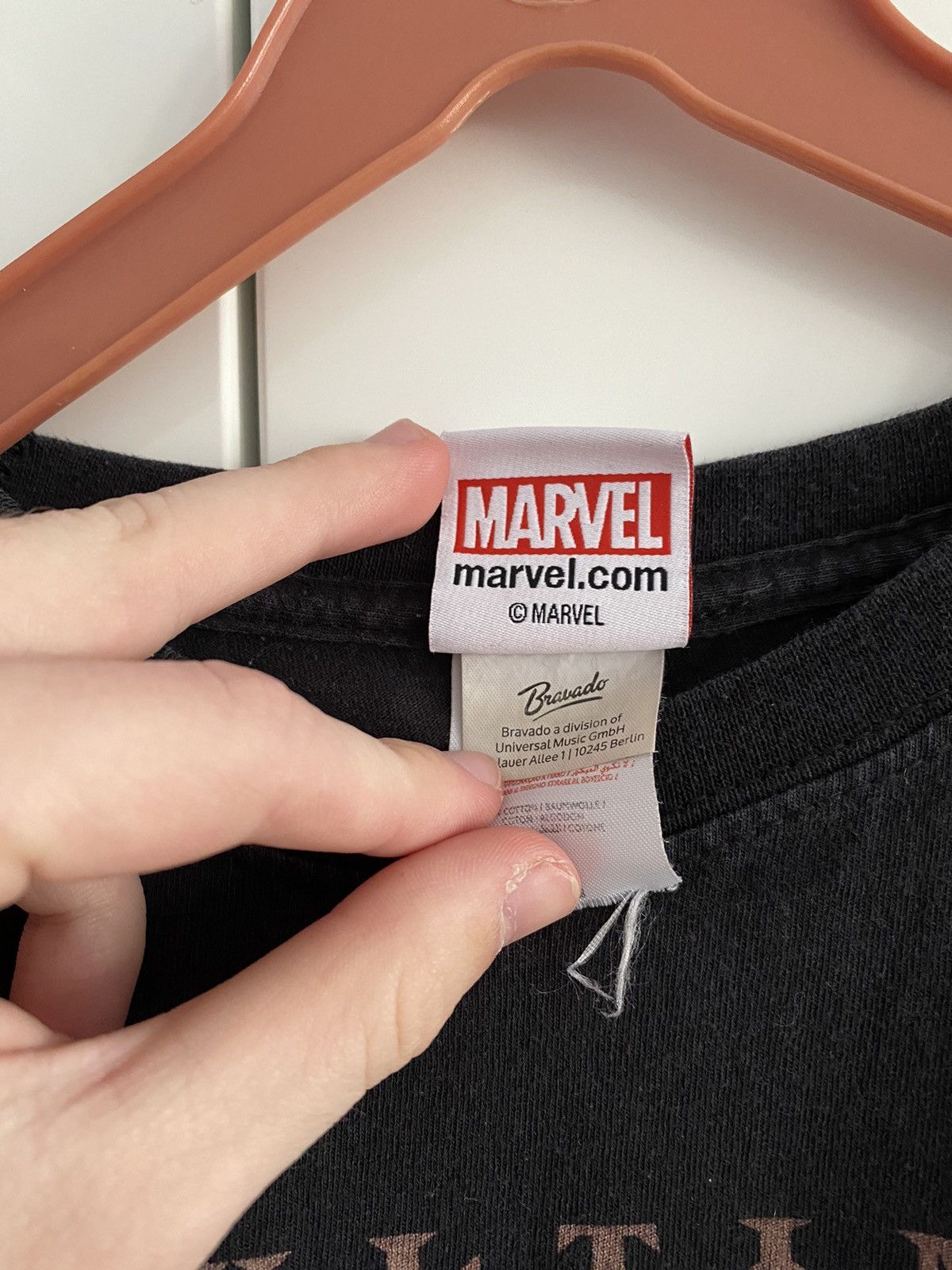 Band Tees × Marvel Comics Spider-Man T-Shirt Vintage,Hype,Y2k,Crazy Size US L / EU 52-54 / 3 - 4 Thumbnail