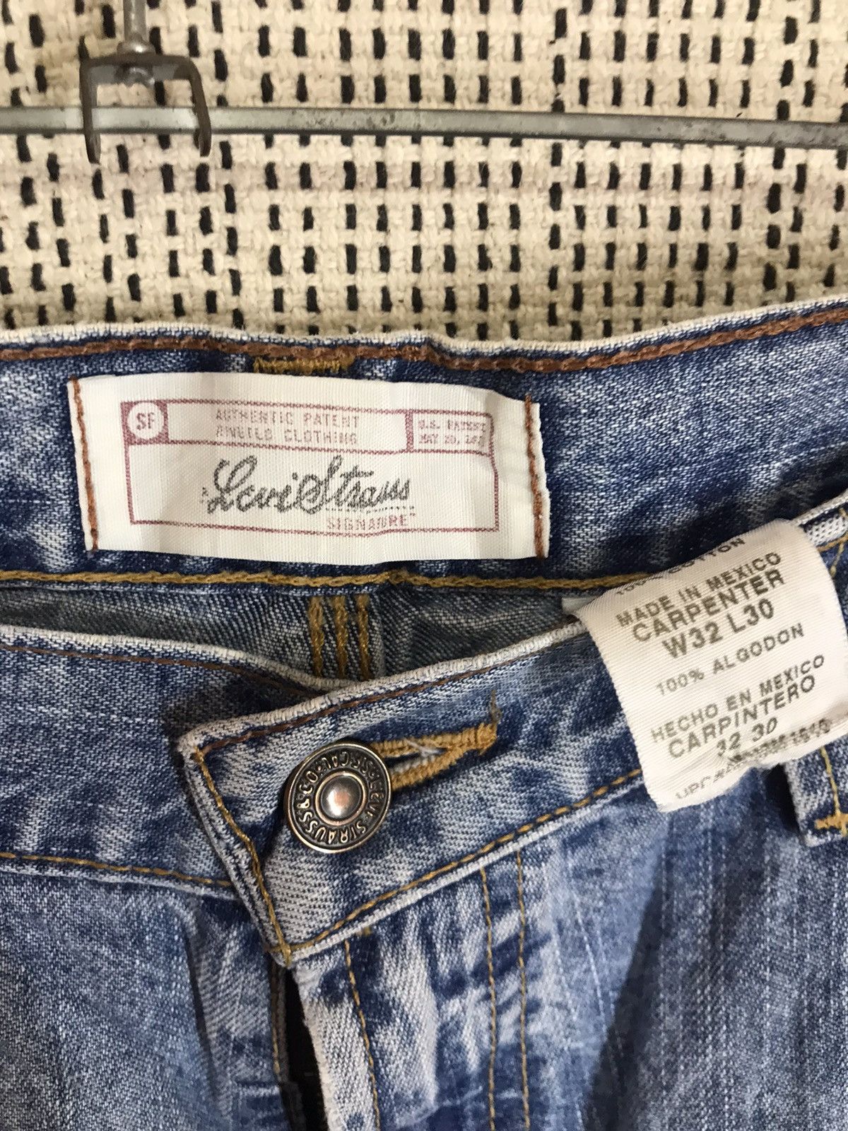 Levi's × Levi's Vintage Clothing ‼️LEVIS SIGNATURE CARPENTER PANT STRAIGHT W32L30‼️ Size US 34 / EU 50 - 5 Thumbnail