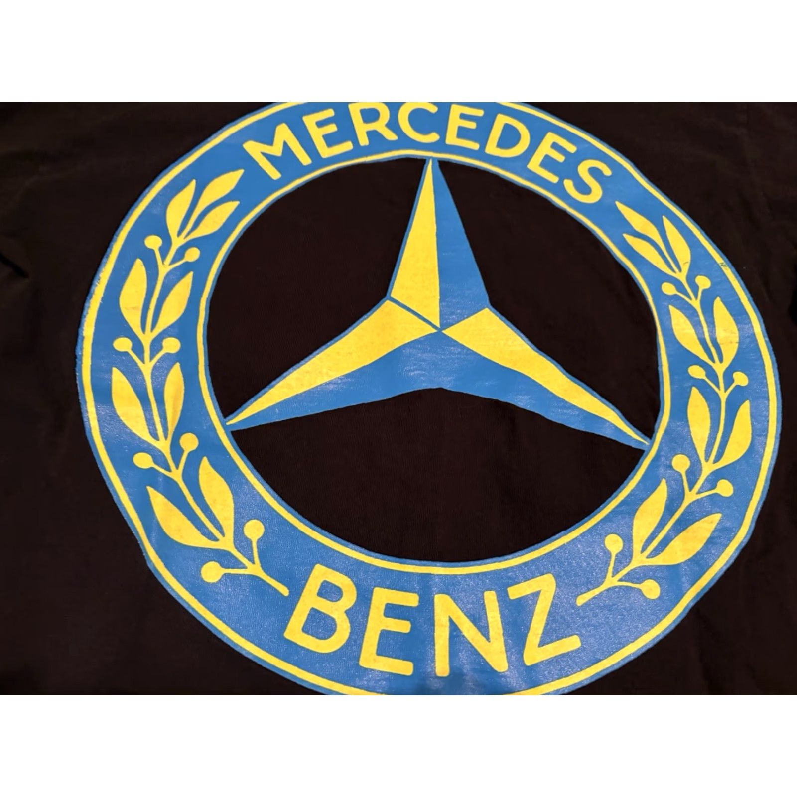 AWGE AWGE Mercedes Benz ASAP Rocky Long Sleeve Crew Neck Tee Shirt Mens Small Black Cotton United States Made in USA Size US S / EU 44-46 / 1 - 2 Thumbnail