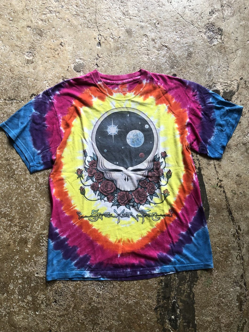 Grateful Dead Grateful Dead "Space Your Face" tie-dye t-shirt Size US M / EU 48-50 / 2 - 1 Thumbnail