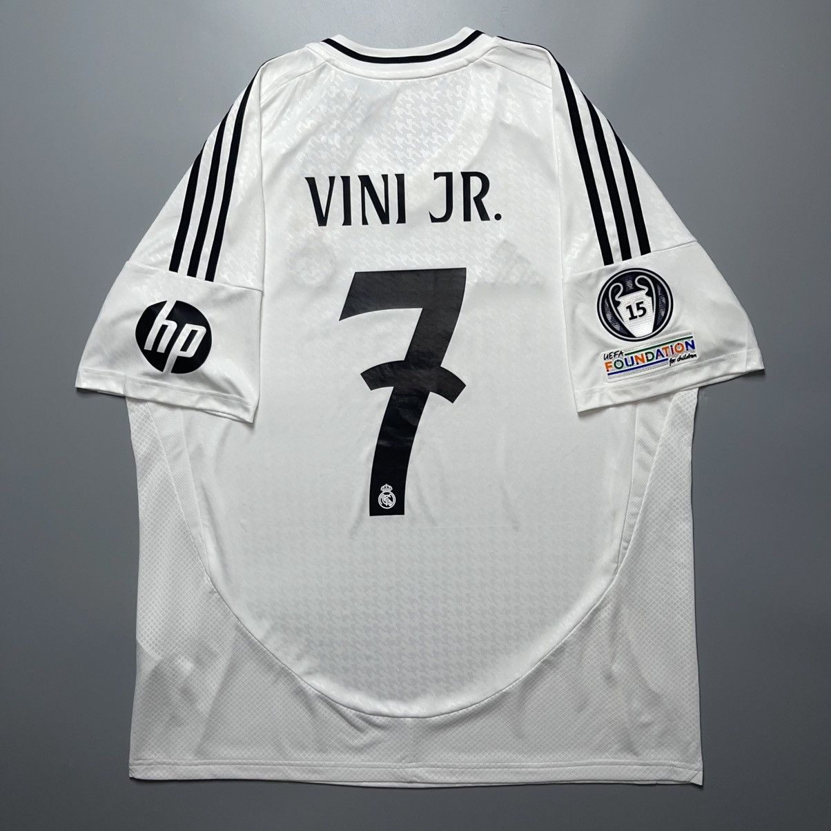 REAL MADRID ADIDAS 2024/2025 FOOTBALL HOME JERSEY #7 VINI