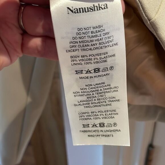Nanushka Nanushka harini recycled Cady top new no tags Size XXS / US 00 / IT 34 - 7 Thumbnail