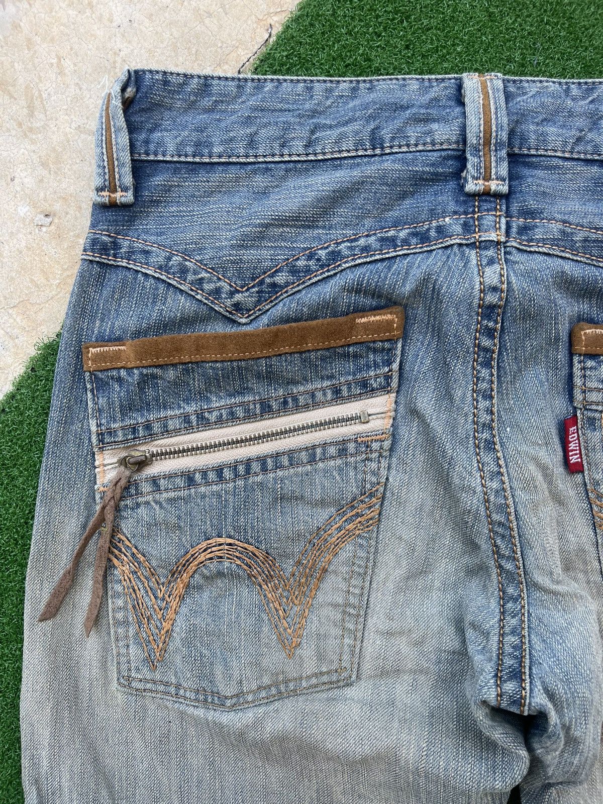 Edwin Edwin XV Exclusive Vintage Faded Wash Jeans Size US 30 / EU 46 - 13 Thumbnail