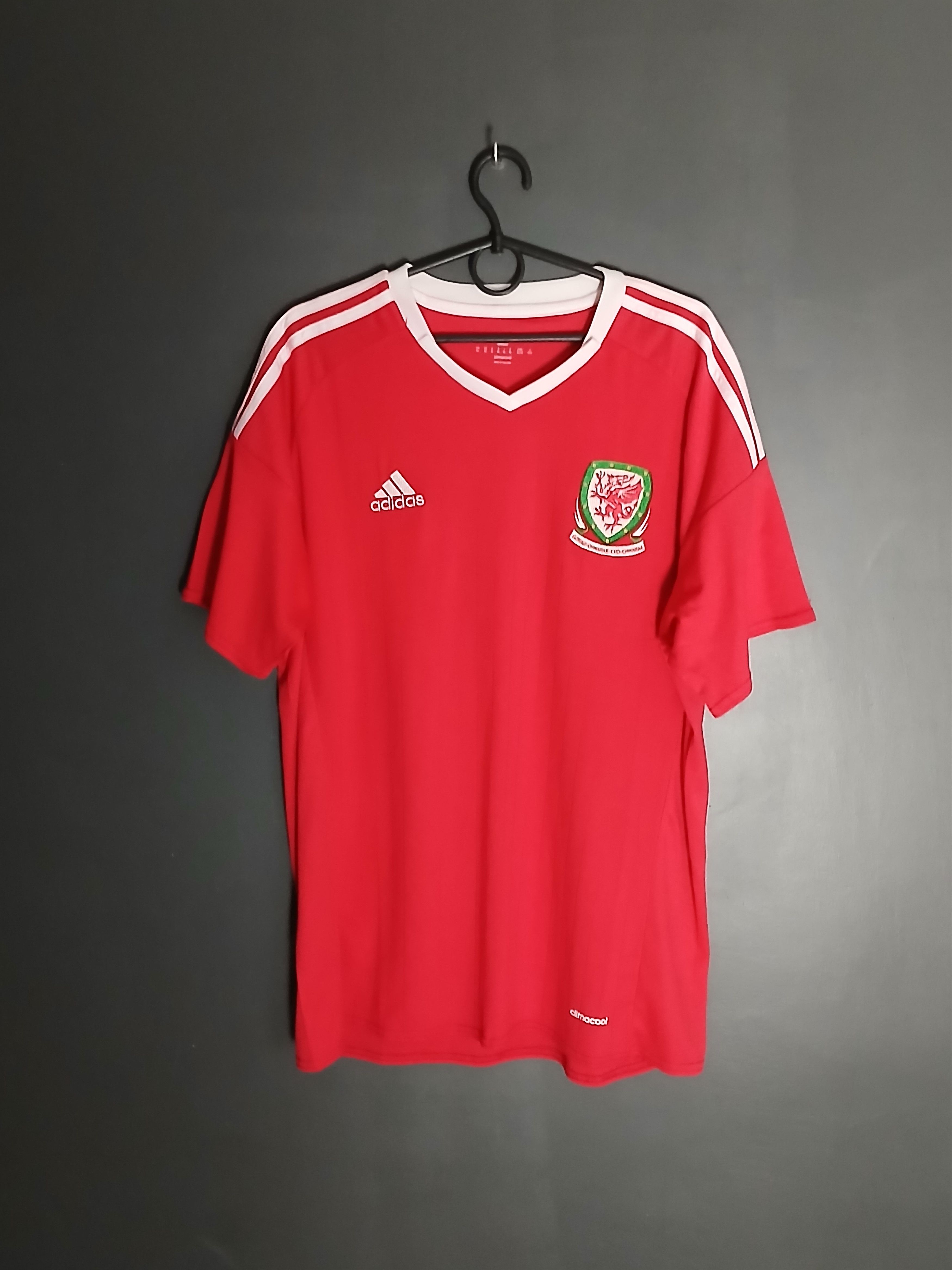 Other Wales National Team 2016/2017 Home Football Jersey T-Shirt Size US XL / EU 56 / 4 - 1 Thumbnail