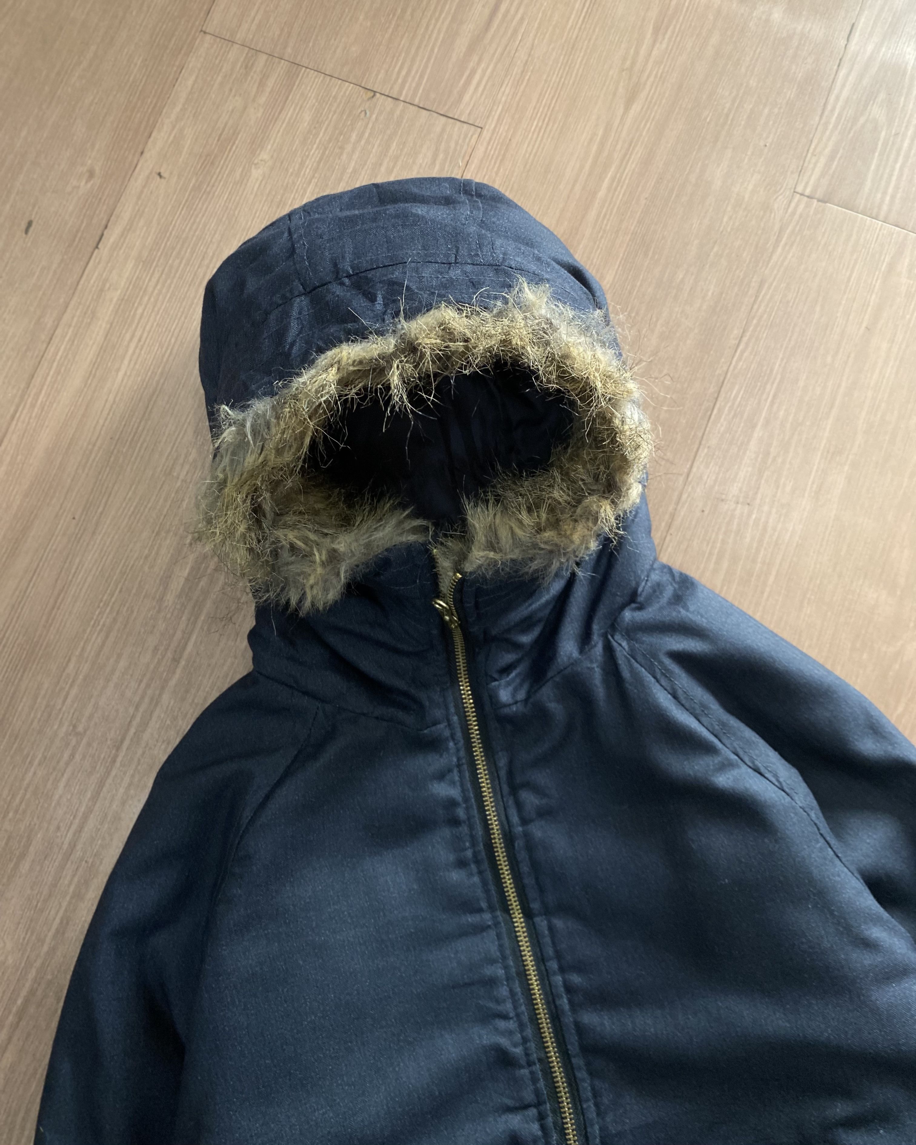 Le Grande Bleu (L.G.B.) Crazy Japanese brand COEN fur - Vkei 2000s Gothic Size US M / EU 48-50 / 2 - 7 Thumbnail