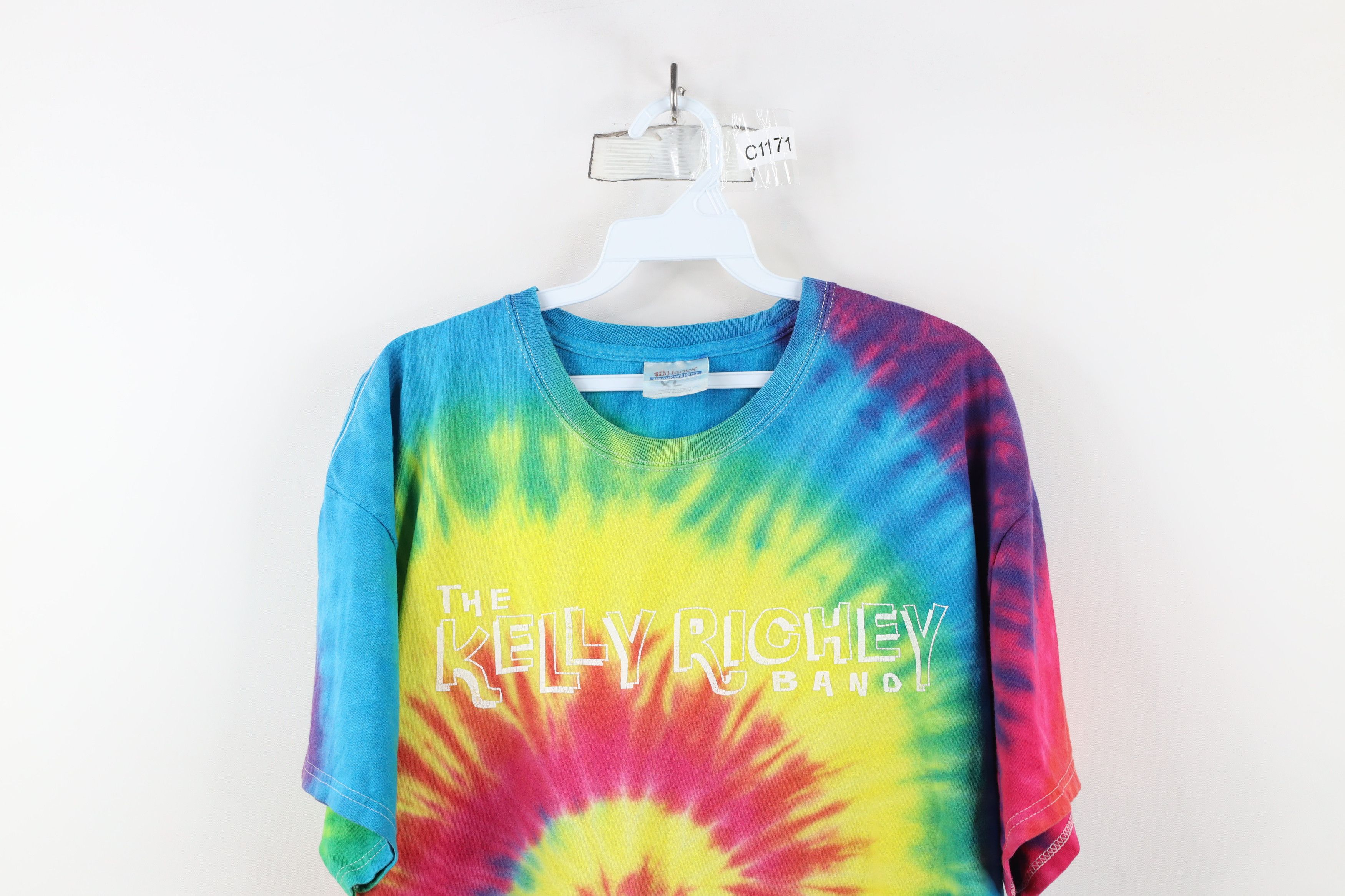 Vintage Vintage Rainbow The Kelly Richey Band Short Sleeve T-Shirt Size US XL / EU 56 / 4 - 2 Thumbnail