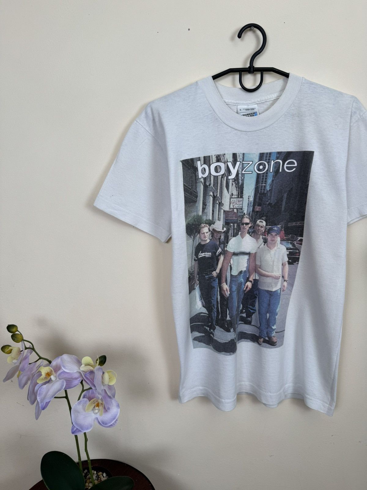 Other Vintage Boyzone T shirt 1997 Tour White Sz S Pop Band Size US S / EU 44-46 / 1 - 4 Thumbnail