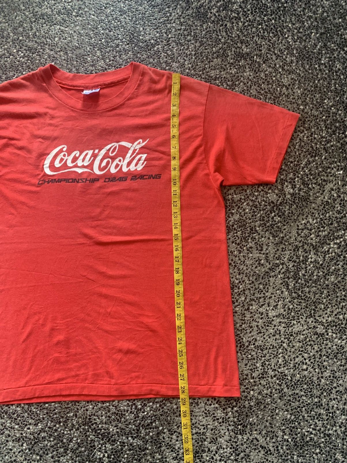 Coca Cola × Vintage Vintage 90s Coca Cola Championship Drag Racing T shirt Size US XL / EU 56 / 4 - 8 Thumbnail