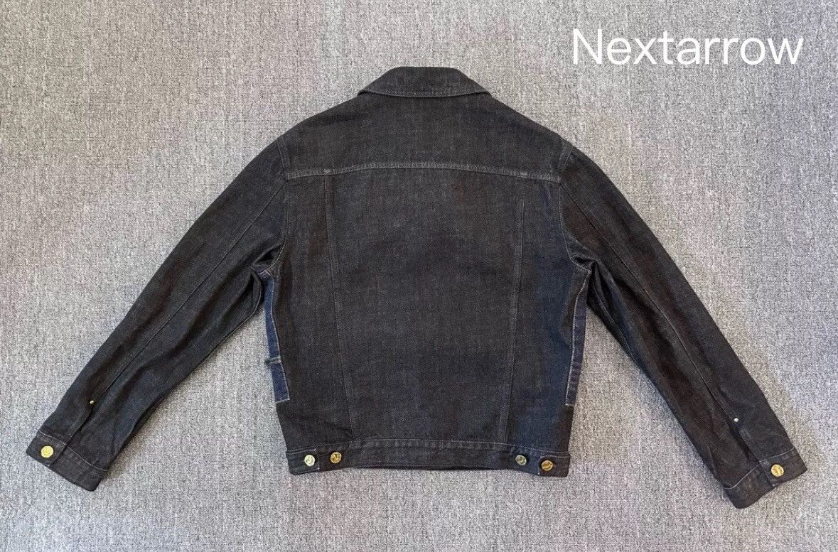 Louis Vuitton Louis Vuitton SS22 Bow Color blocked Single Cowboy jacket Size US M / EU 48-50 / 2 - 2 Thumbnail