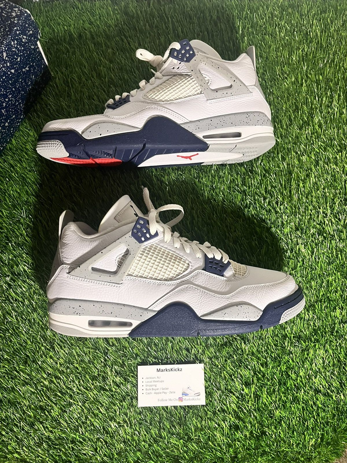 Jordan Brand air jordan 4 retro midnight navy size 13 Size US 13 / EU 46 - 5 Thumbnail