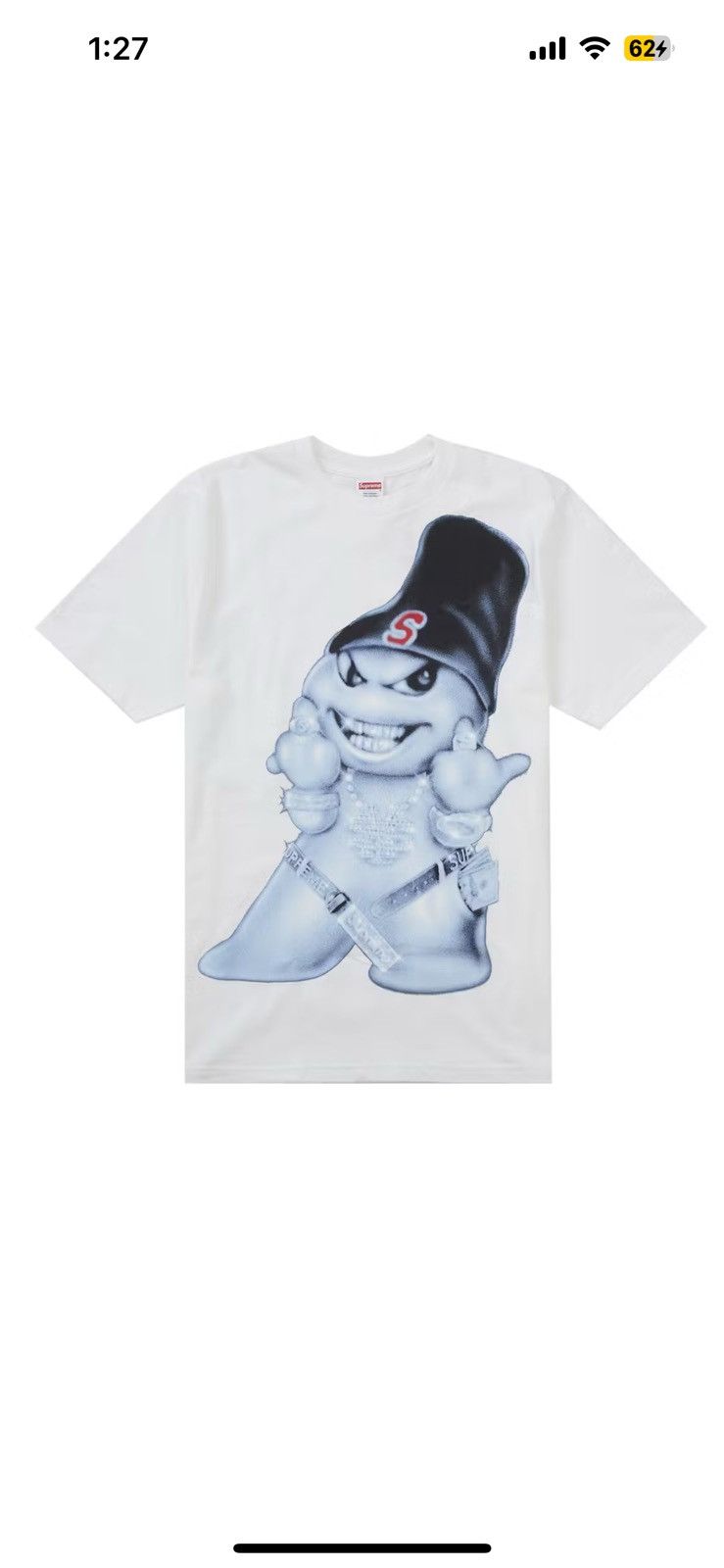 Supreme Supreme Snowman Tee Size US XL / EU 56 / 4 - 5 Thumbnail