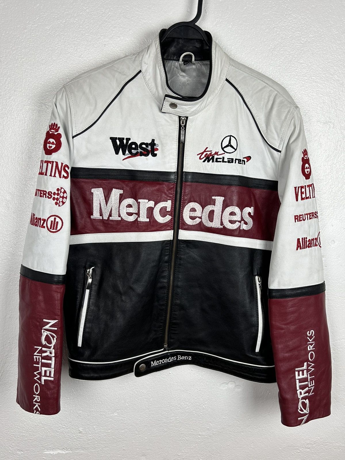 Rare Mercedes Racing Leather Jacket