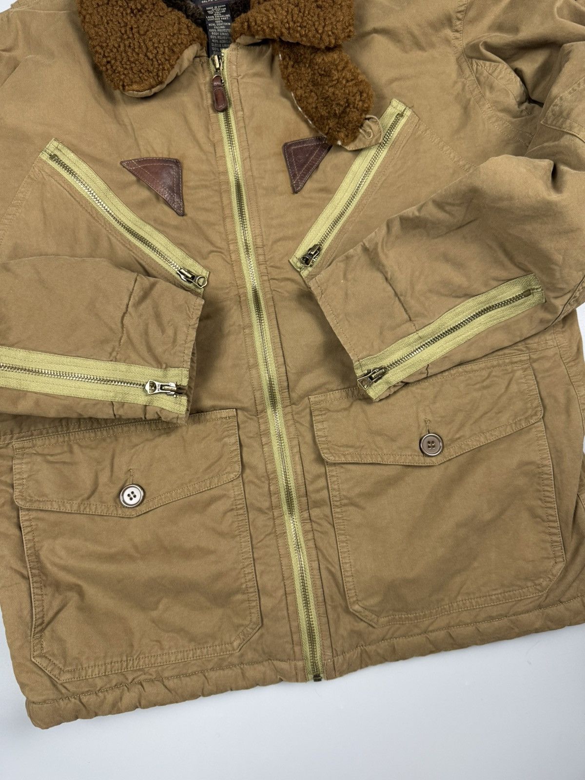 RRL Ralph Lauren RRL BY RALPH LAUREN TYPE A-2 SHERLING JACKET Size US M / EU 48-50 / 2 - 5 Thumbnail