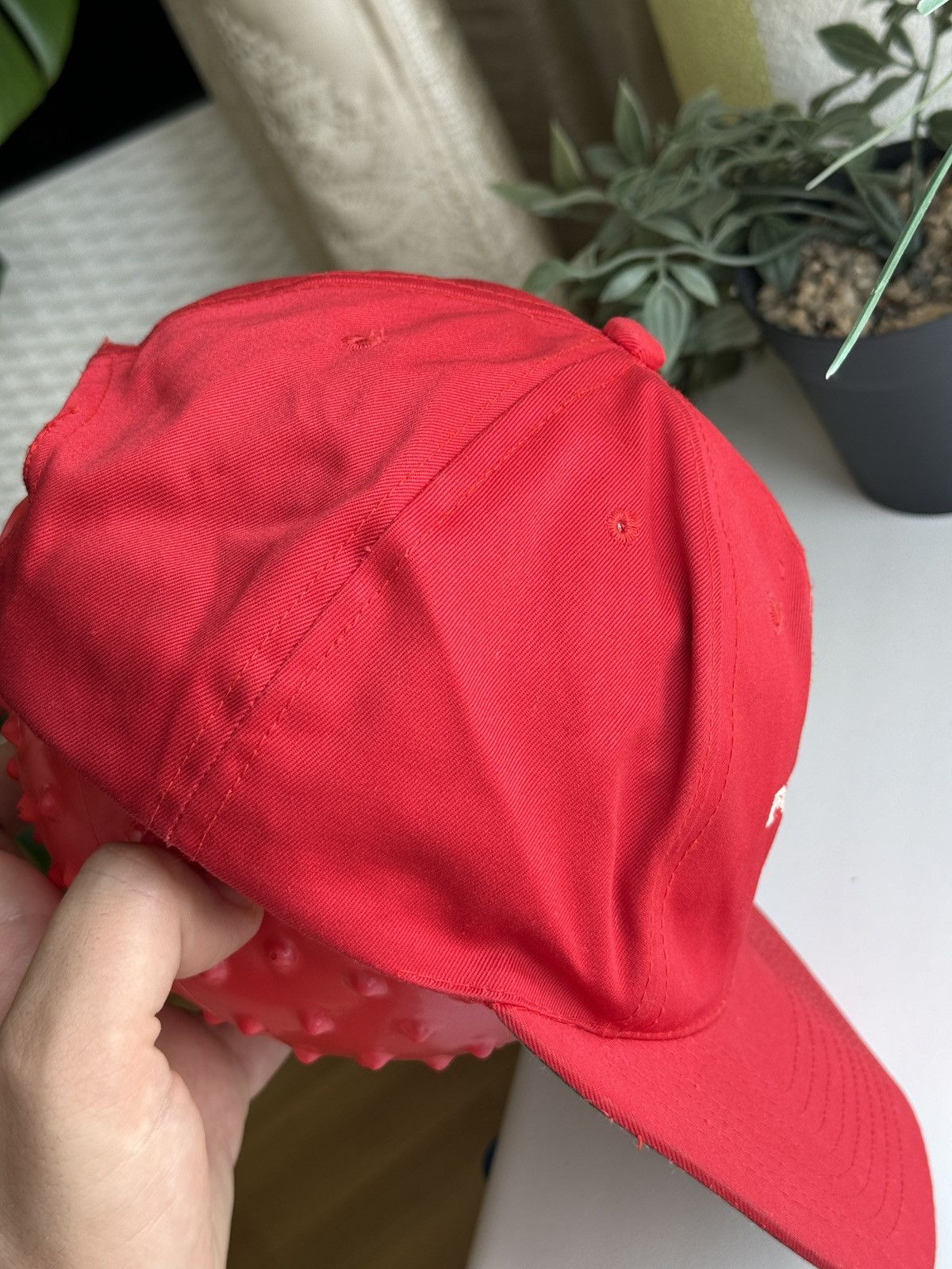 Ferrari Vintage 90s Ferrari Shell Formula 1 Cap Red Size ONE SIZE - 6 Thumbnail