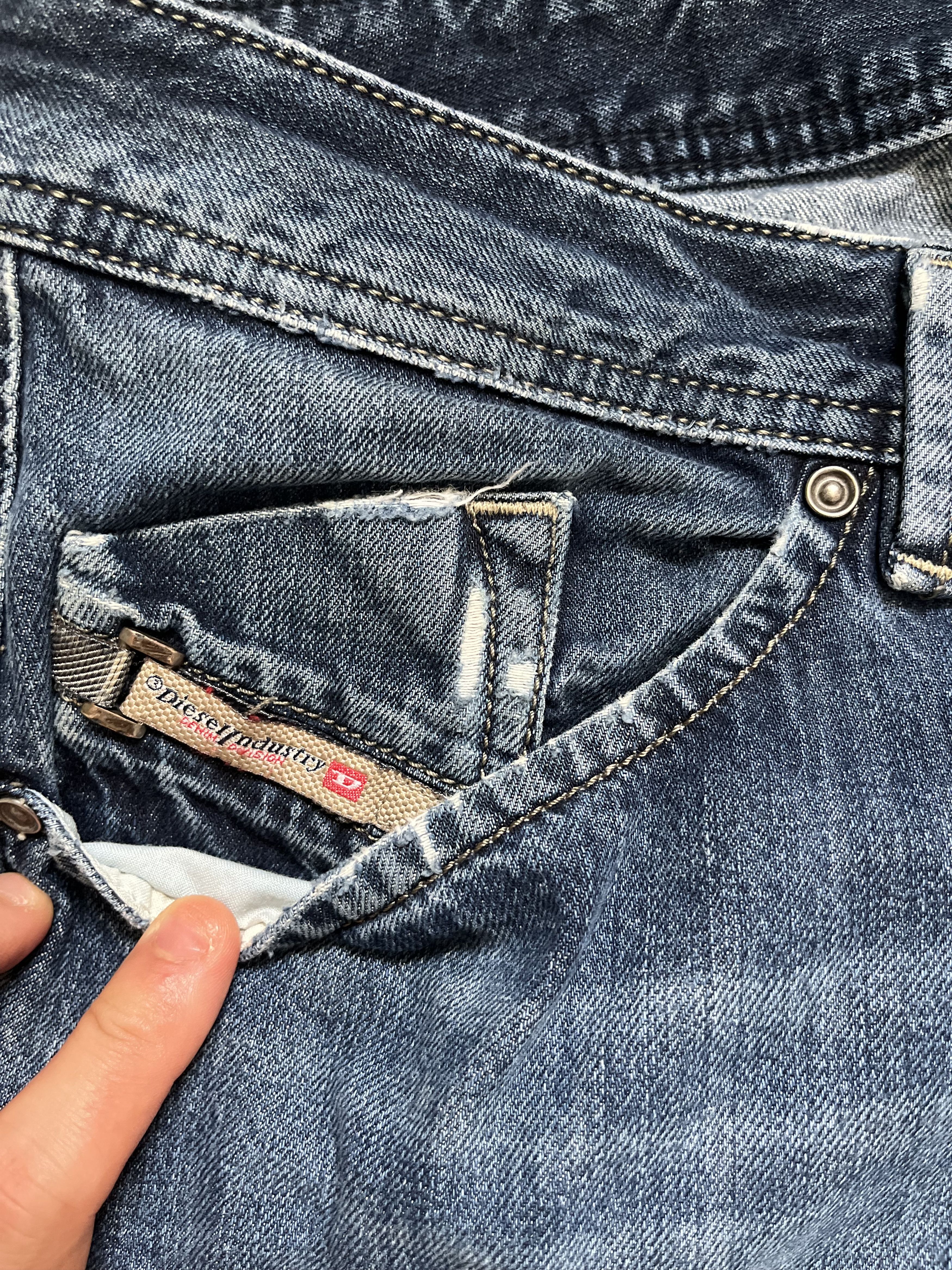 Diesel Diesel Y2K Skinny Indigo Blue Denim Size US 34 / EU 50 - 5 Thumbnail