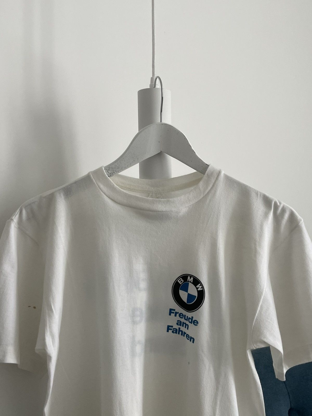 BMW Vintage Bmw 70’s Freude am Fahre T-Shirt Archive White RARE Size US M / EU 48-50 / 2 - 3 Thumbnail