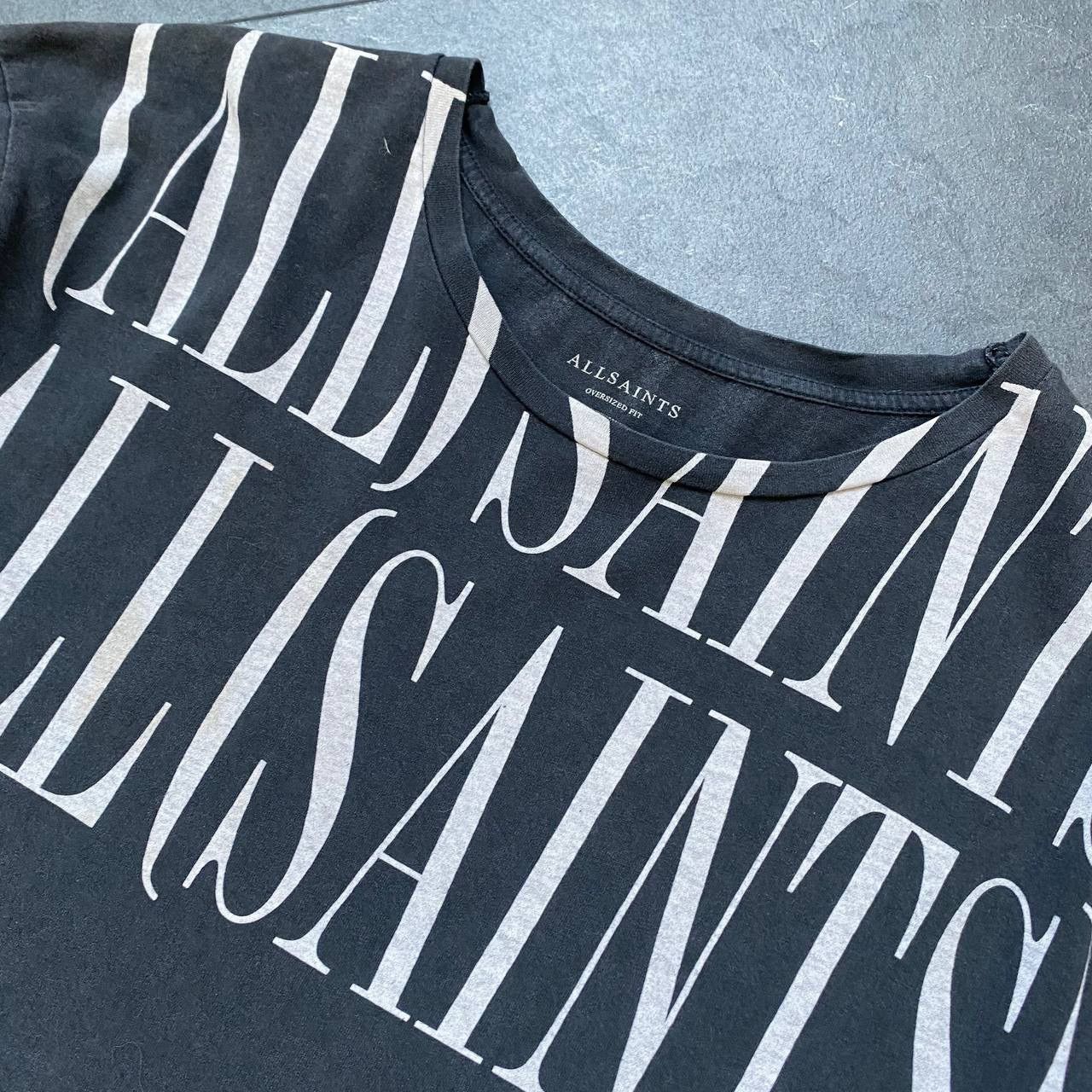 Allsaints × Vintage Vintage allsaints big logo oversize fit tee shirts Size US M / EU 48-50 / 2 - 3 Thumbnail