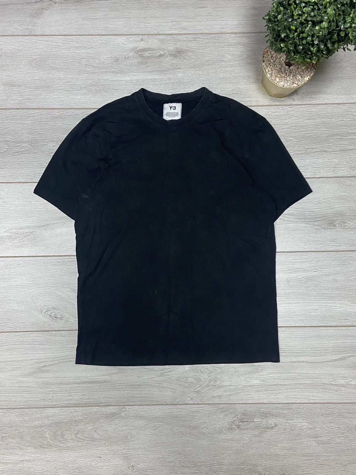 Yohji Yamamoto Y-3 Yohji Yamamoto vintage big logo t-shirt Adidas Size US M / EU 48-50 / 2 - 7 Thumbnail